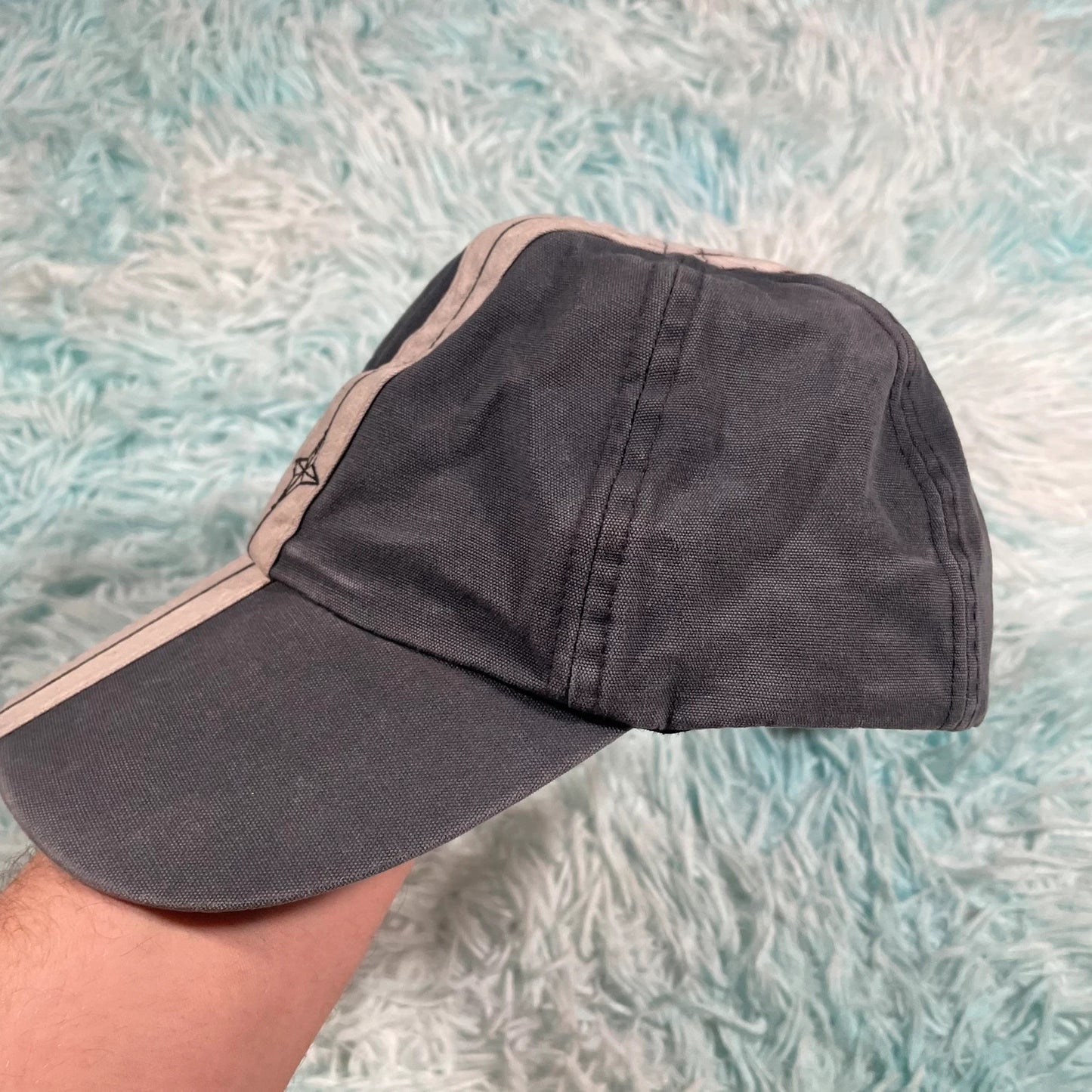 Vintage Grey Stone Island Cap