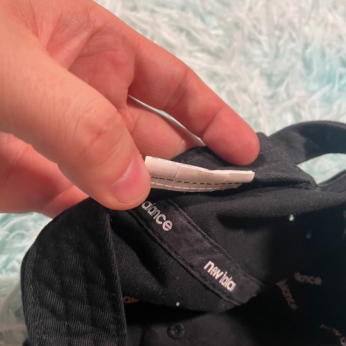 Black New Balance Cap