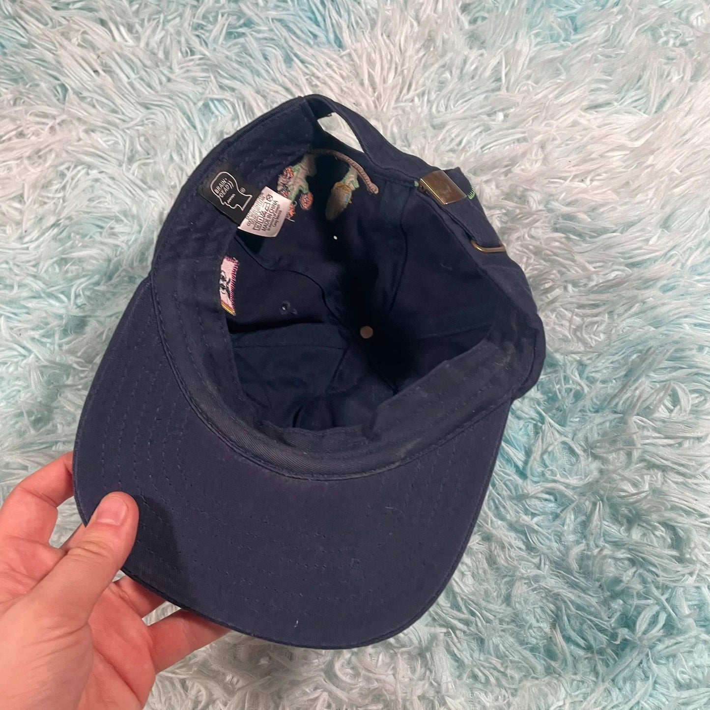 Navy Corduroy Brain Dead Cap