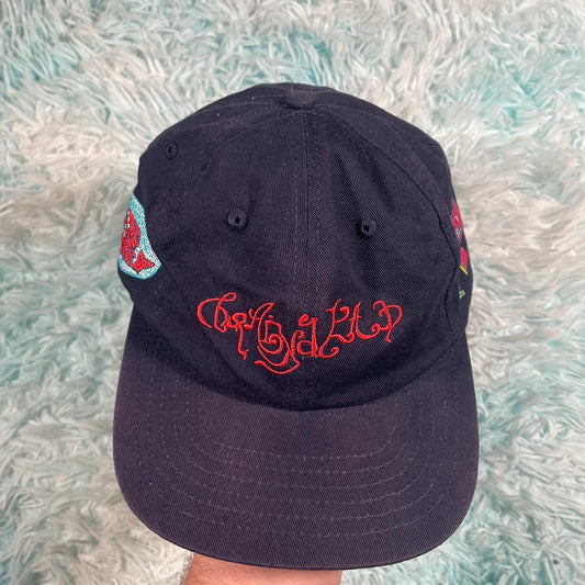 Navy Corduroy Brain Dead Cap