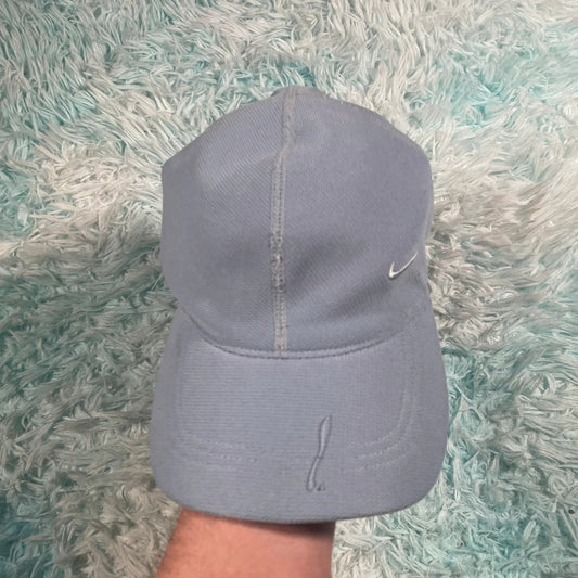 Vintage 90s Baby Blue Nike Cap - Small
