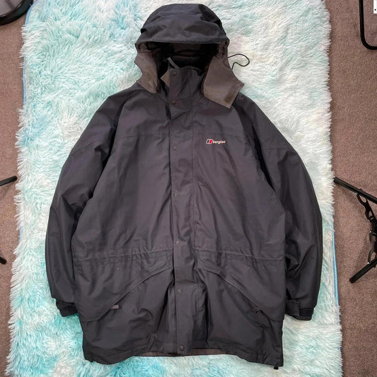 Navy Berghaus 3-in-1 Gore-tex Coat Jacket - XXL