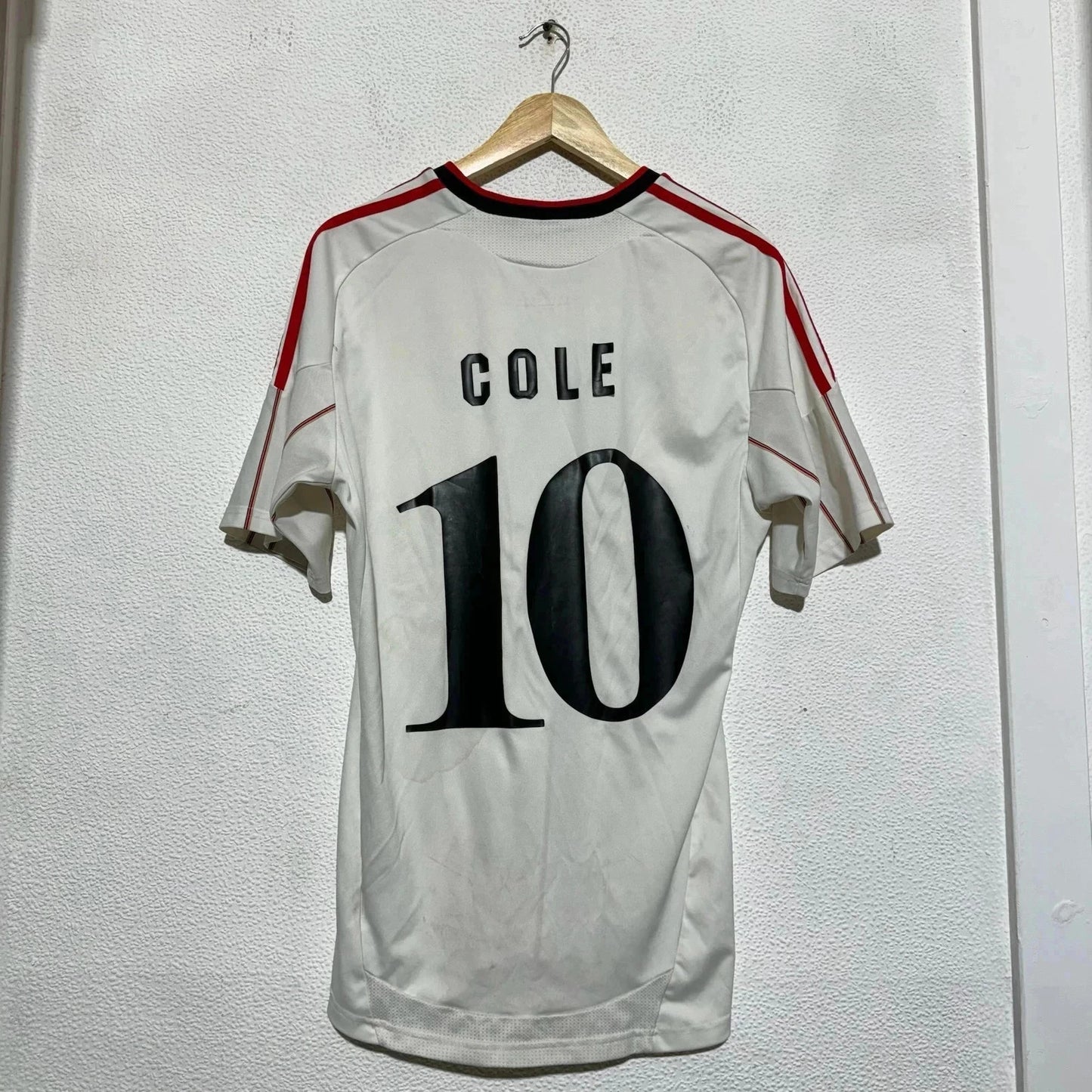 Vintage Liverpool Shirt Away Kit White Adidas - Large