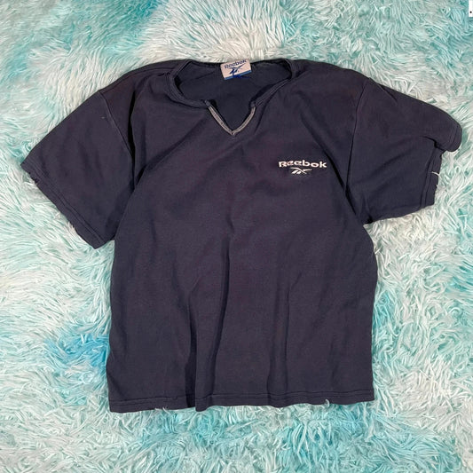 Vintage 00s Navy Reebok T Shirt - Large