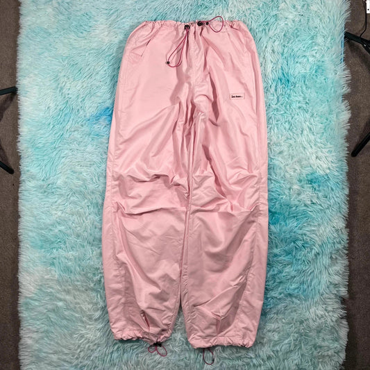 Pink iets frans Baggy Parachute Pants Urban Outfitters - Small