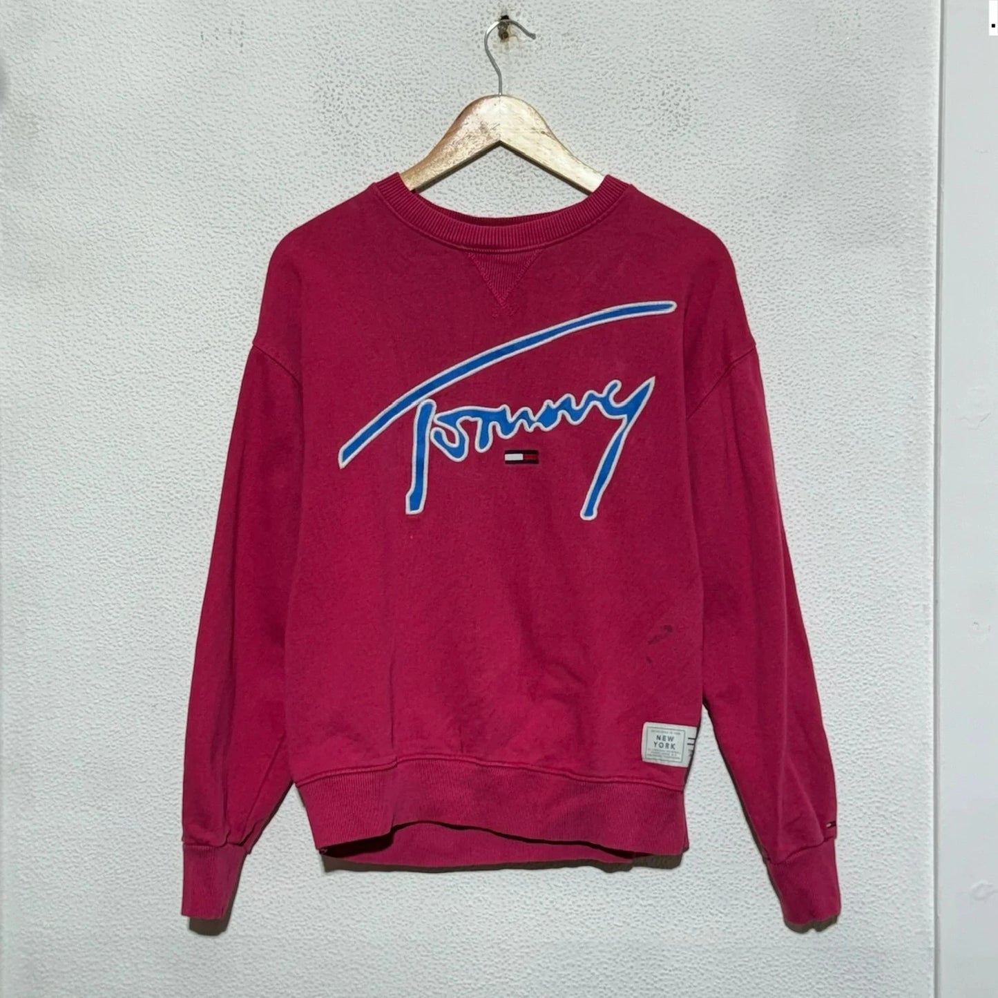 Red Tommy Hilfiger Jeans Sweatshirt - Small