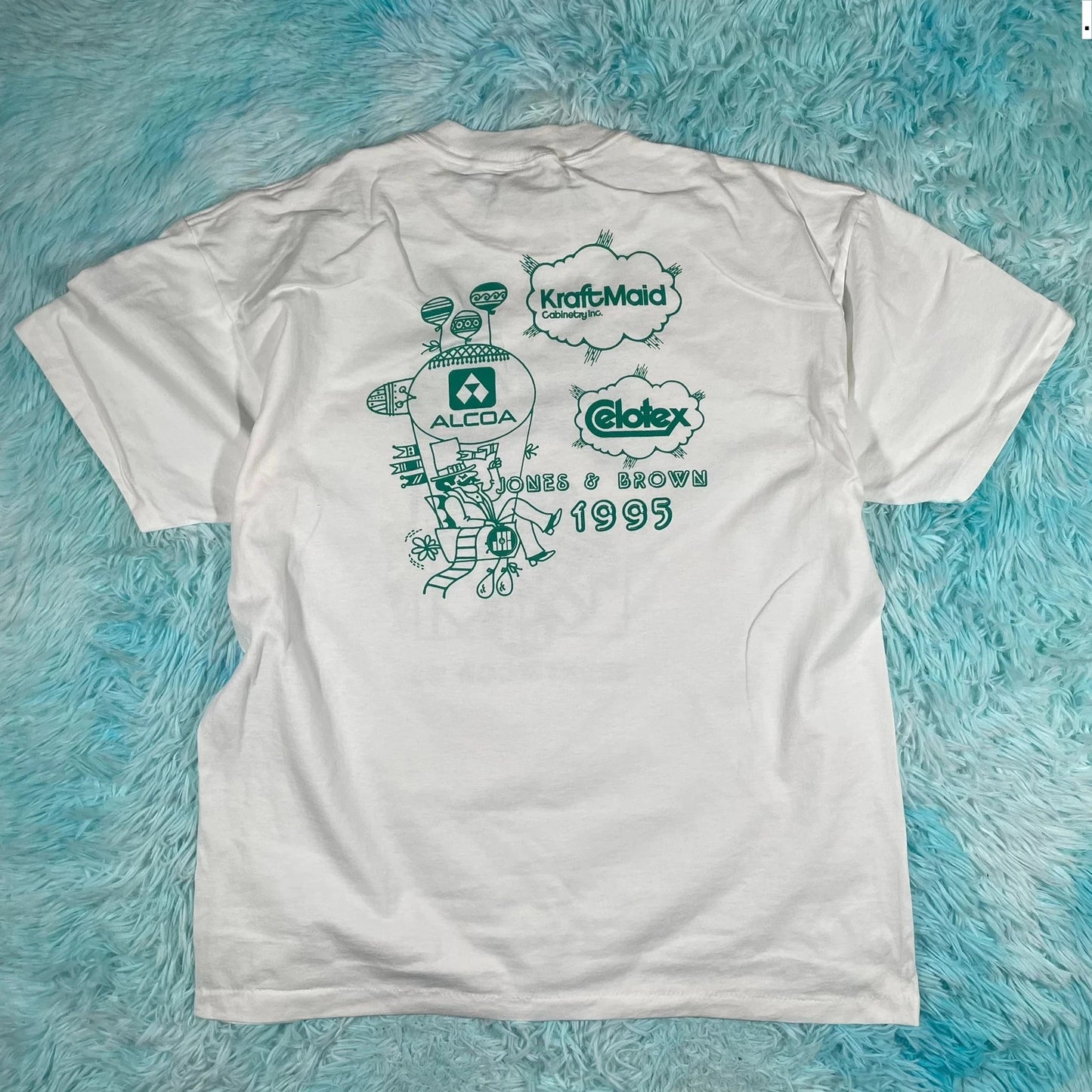 Vintage 90s Kennywood Theme Park Graphic T Shirt - XL