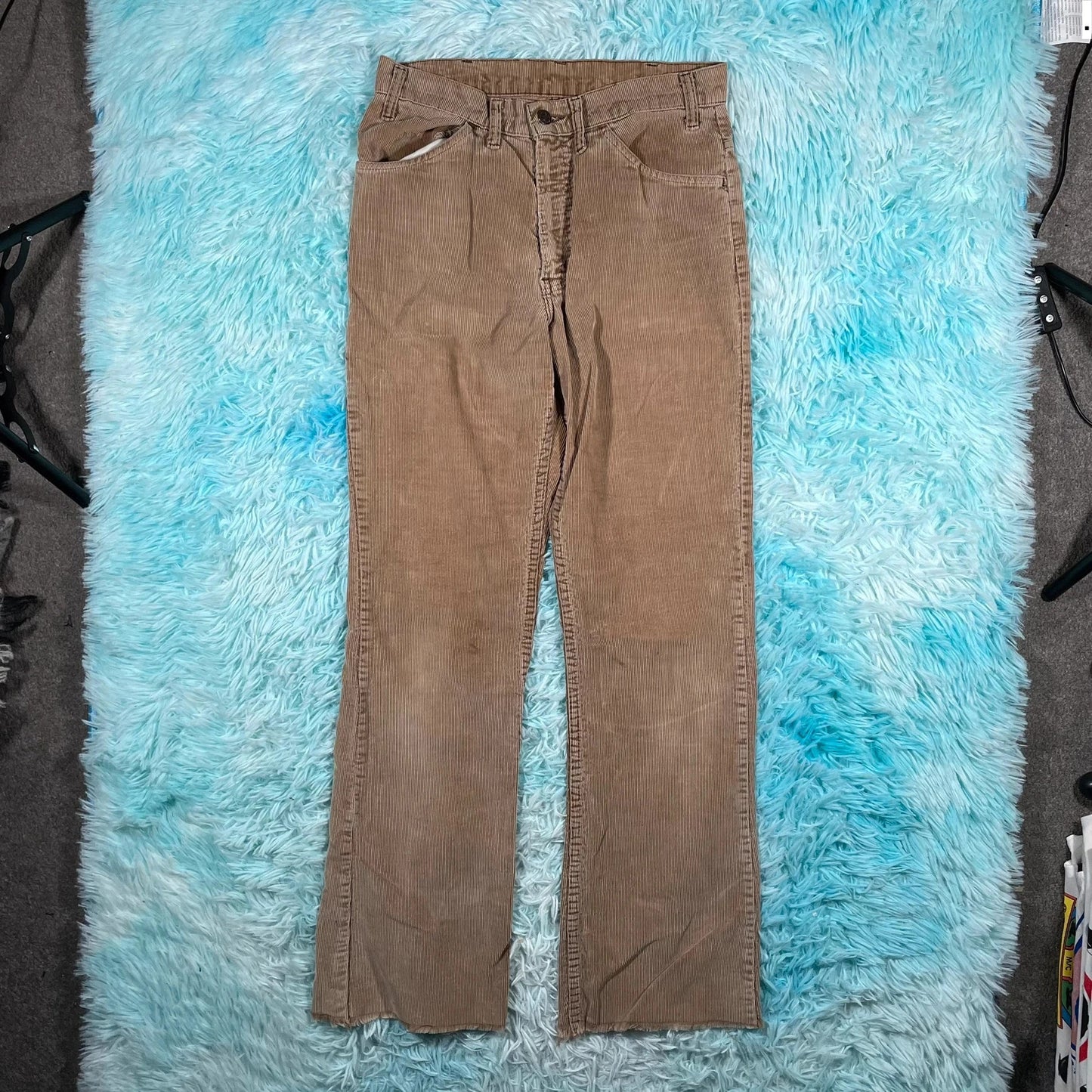 Vintage 80s 1984 Beige Levi’s Corduroy Trousers - 30W 30L