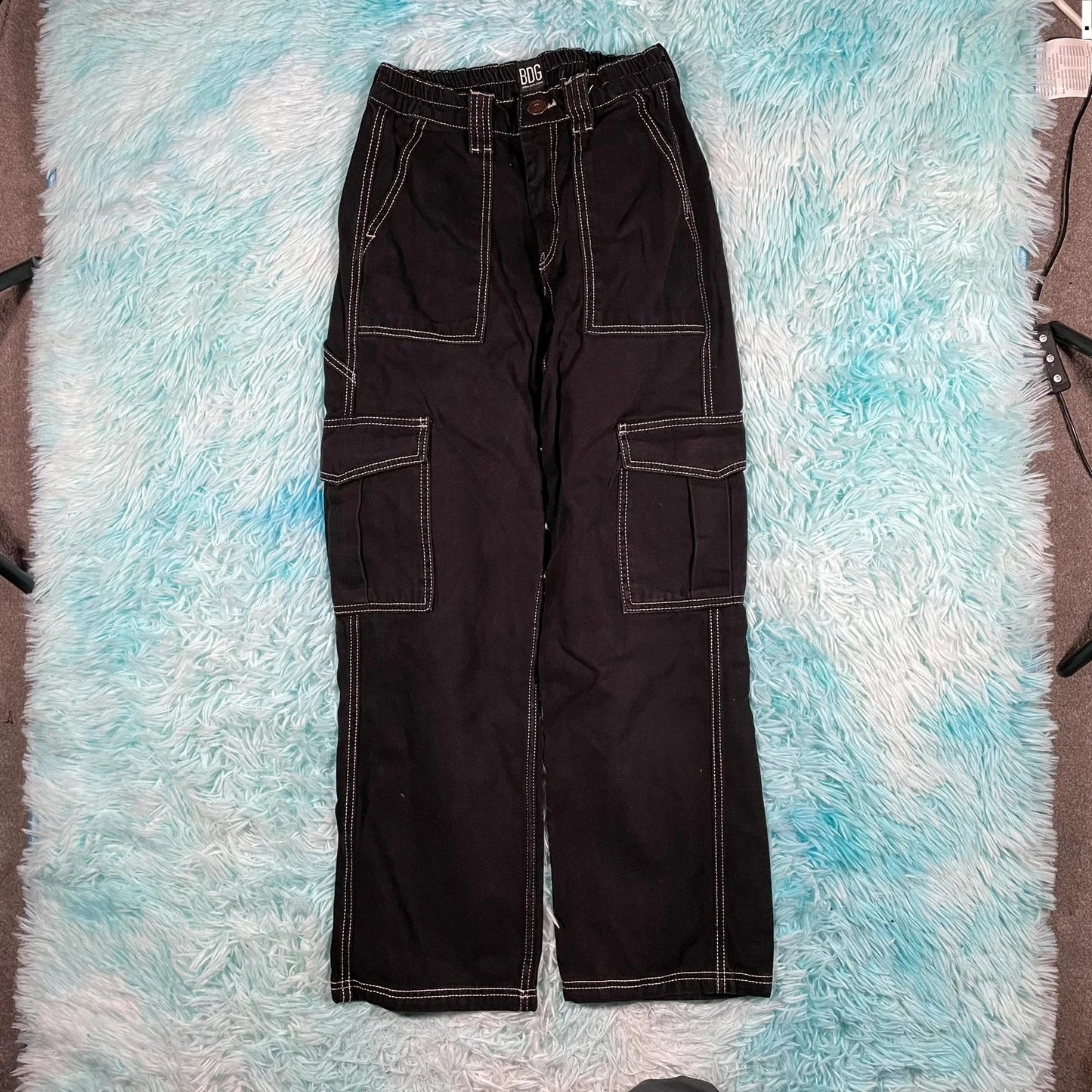 Black BDG Jeans Urban Outfitters Contrast - 26W L30