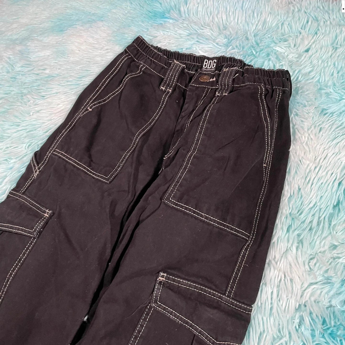 Black BDG Jeans Urban Outfitters Contrast - 26W L30