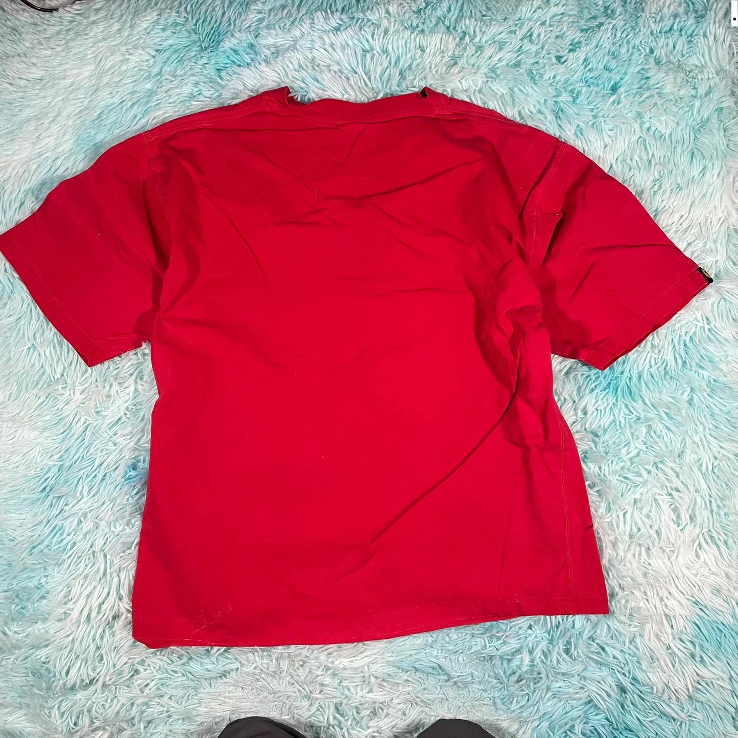 Vintage 90s Red Ferrari Graphic T Shirt - XL