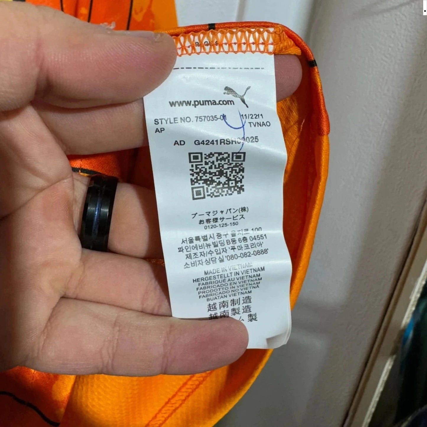 2021 Shakhtar Donetsk Shirt Puma Orange