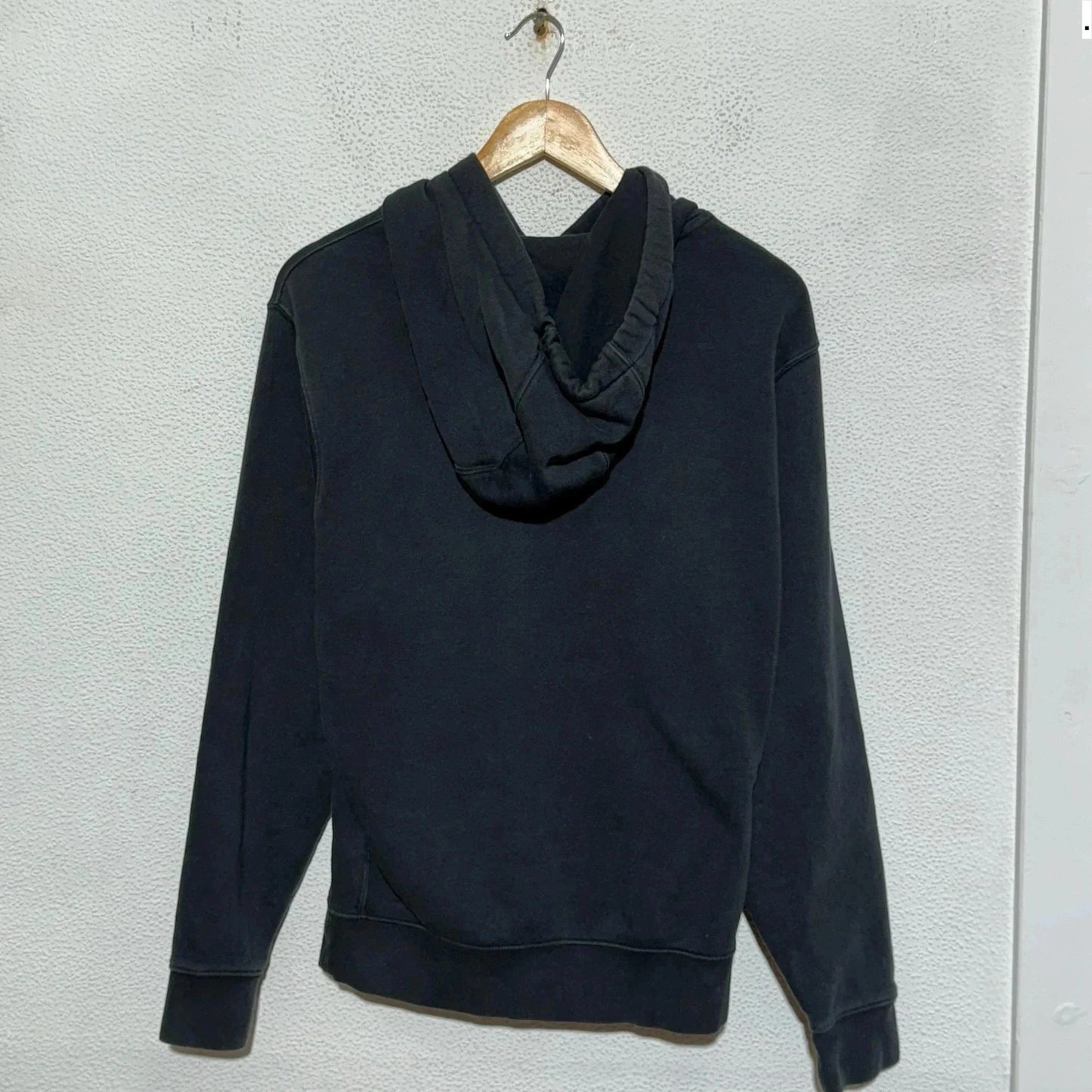 Black Nike Club Hoodie Spellout - XS