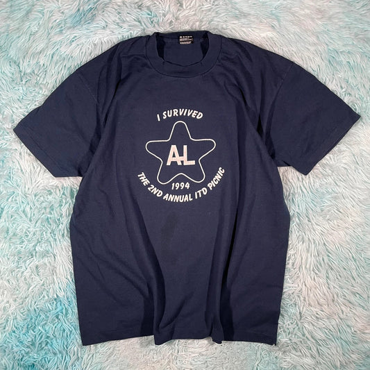 Vintage 90s 1994 Picnic Graphic T Shirt - XL