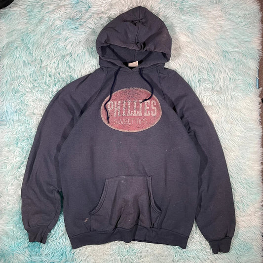 Vintage 90s Navy Philliea Screen Stars Hoodie - XL