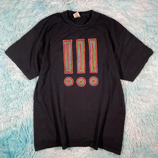Vintage 00s Black Chk Chk Chk Band T Shirt - XL