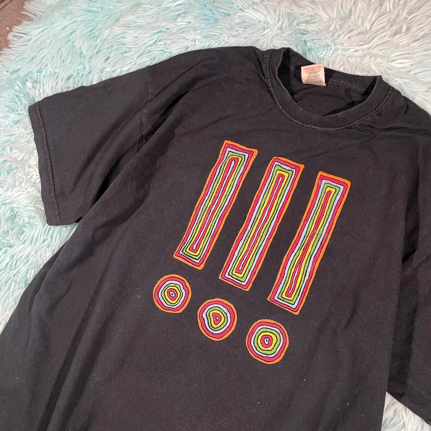 Vintage 00s Black Chk Chk Chk Band T Shirt - XL
