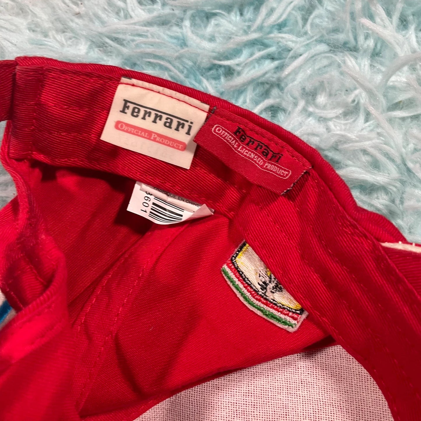 Vintage Red Ferrari Kimi Cap