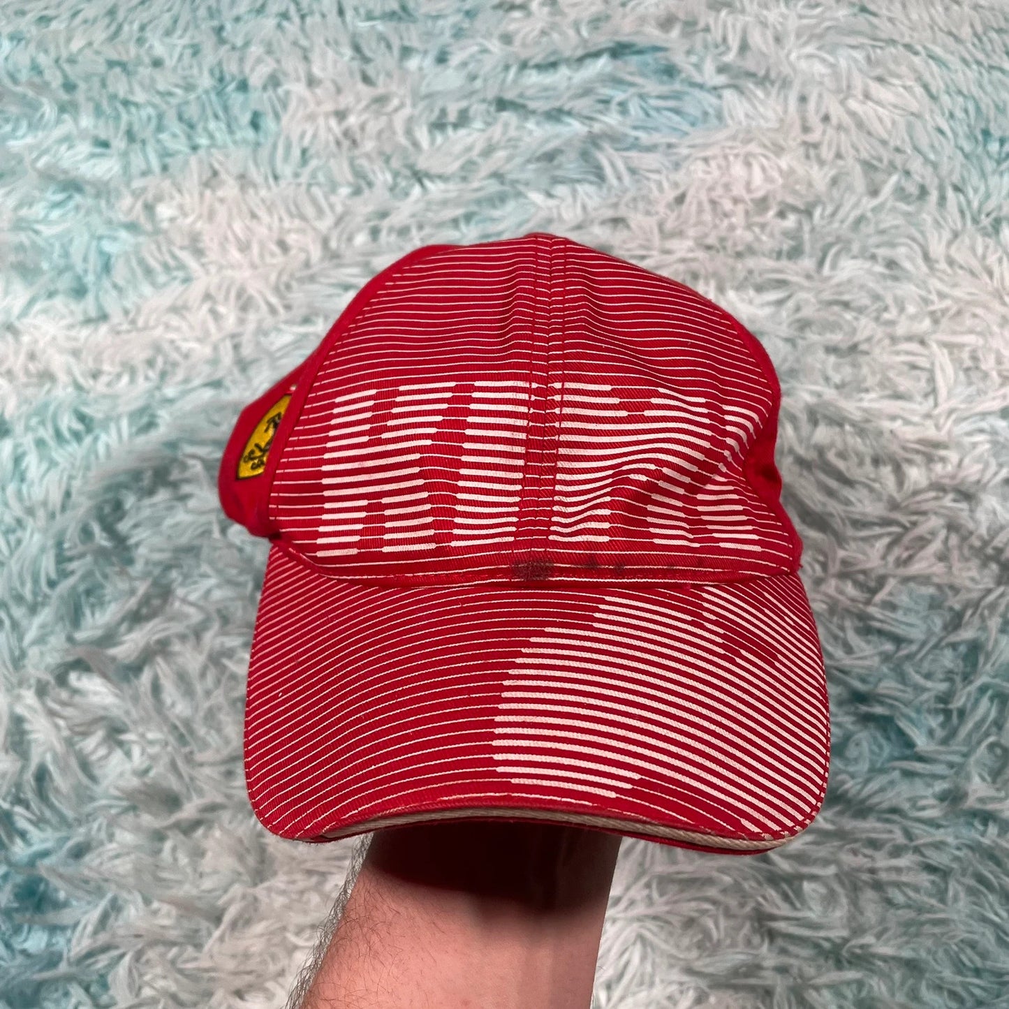 Vintage Red Ferrari Kimi Cap