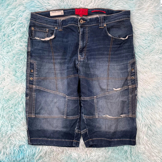 Vintage 00s Jean Shorts Denim Jorts - 36W