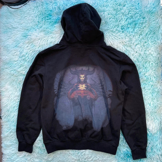 Black Han Kjobenhavn Graphic Hoodie - Medium