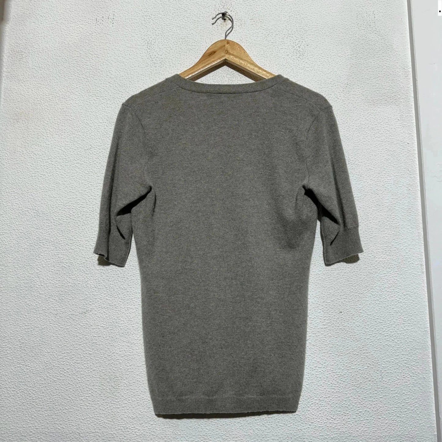 Grey Ralph Lauren Cashmere Cardigan - Medium
