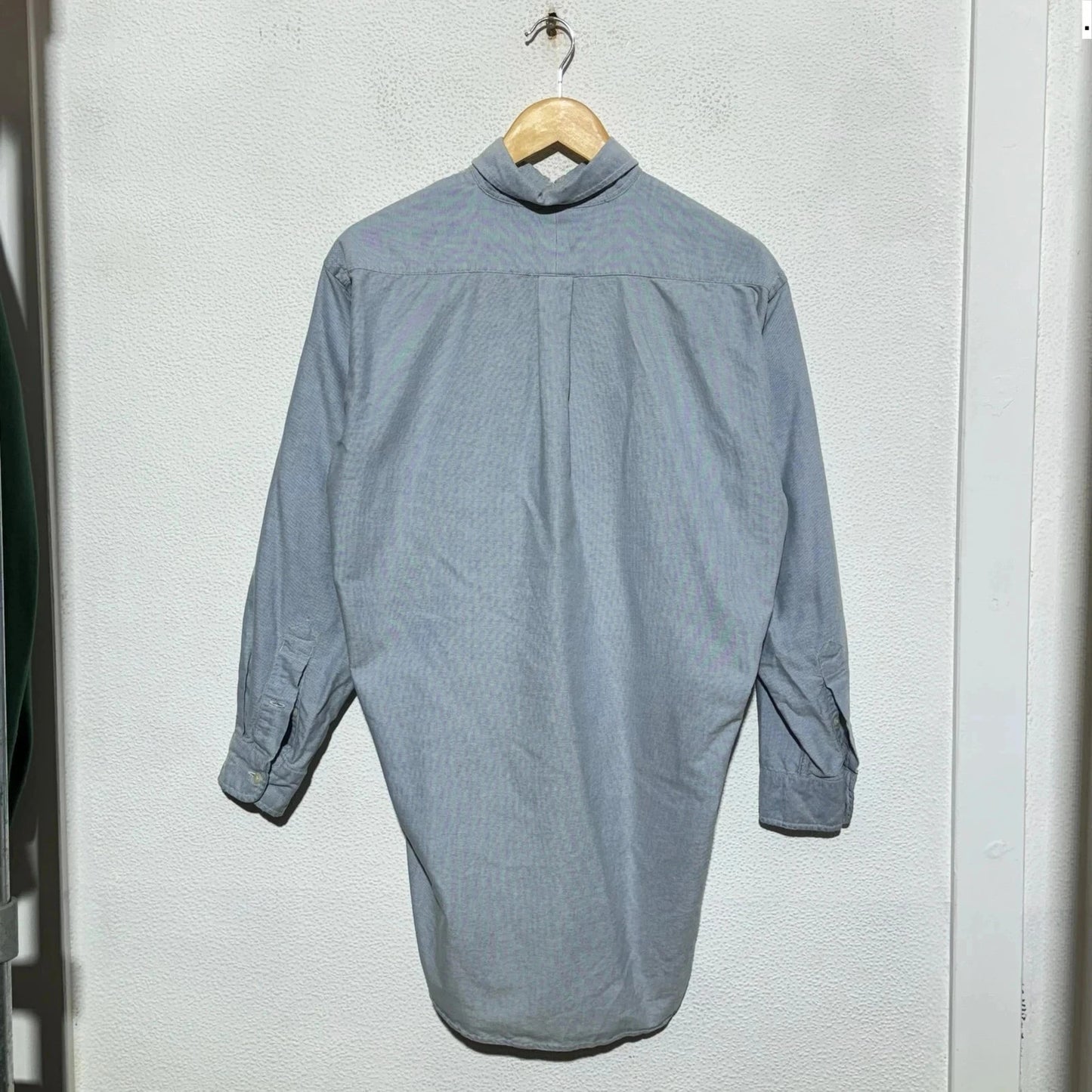 Vintage Blue Ralph Lauren Shirt Yarmouth - Medium 15”