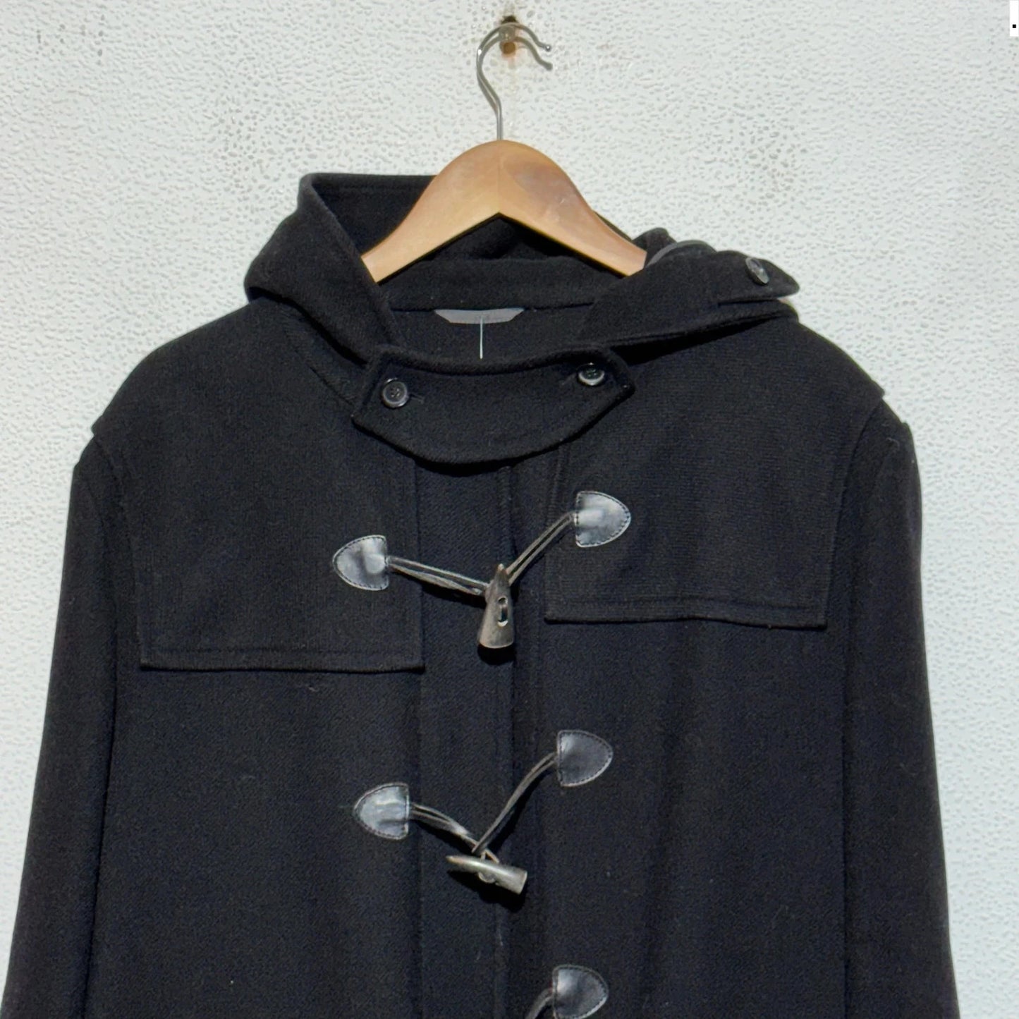 Black Hugo Boss Duffle Coat - XL