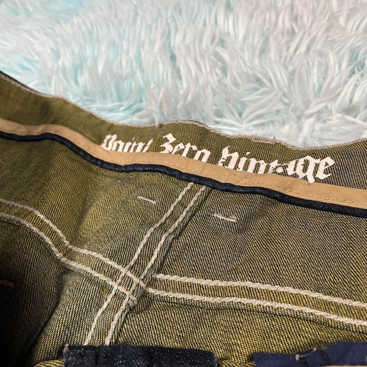 Blue Denim Jean Shorts Jorts - 40W