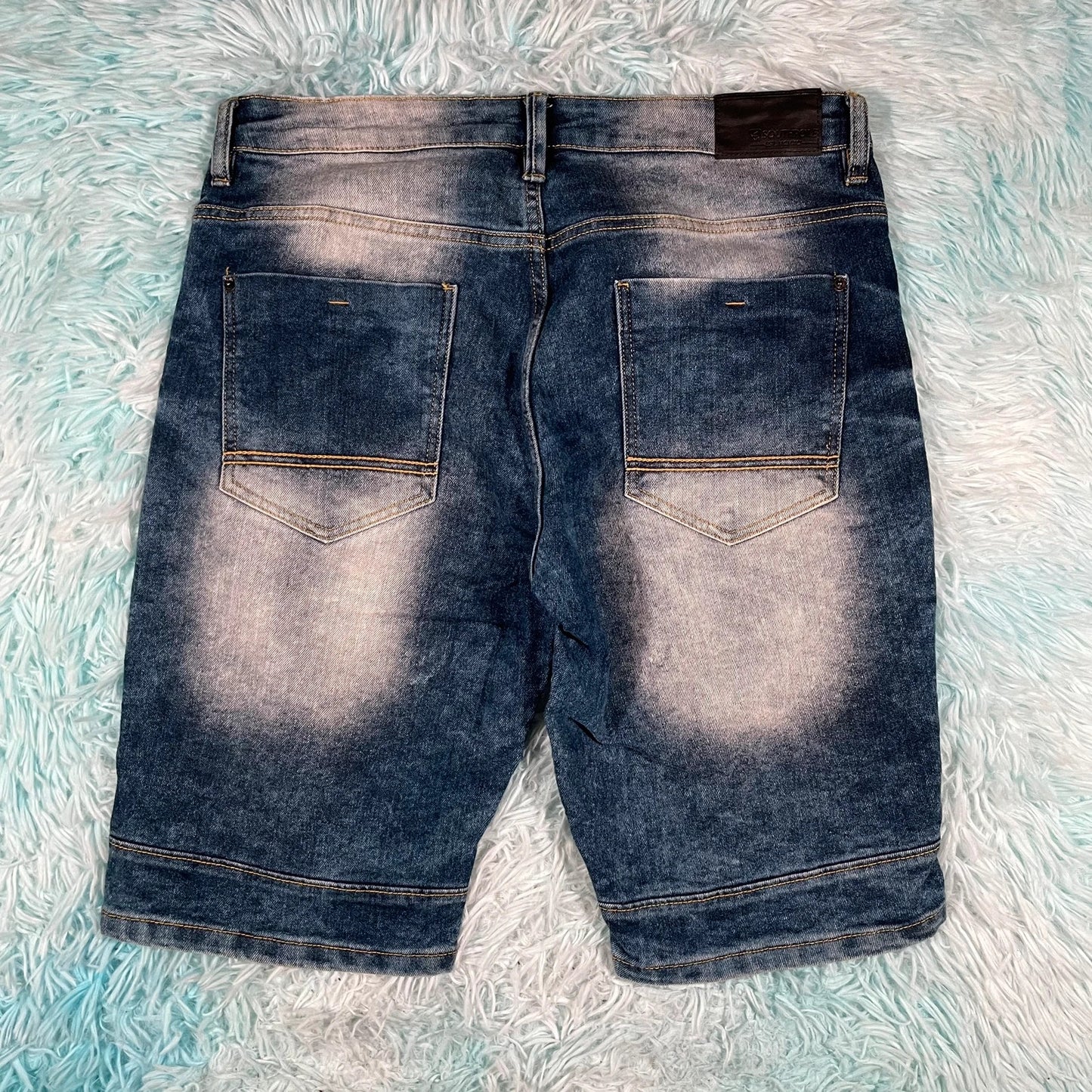 Vintage Southpole Distressed Jean Shorts Jorts - 32W