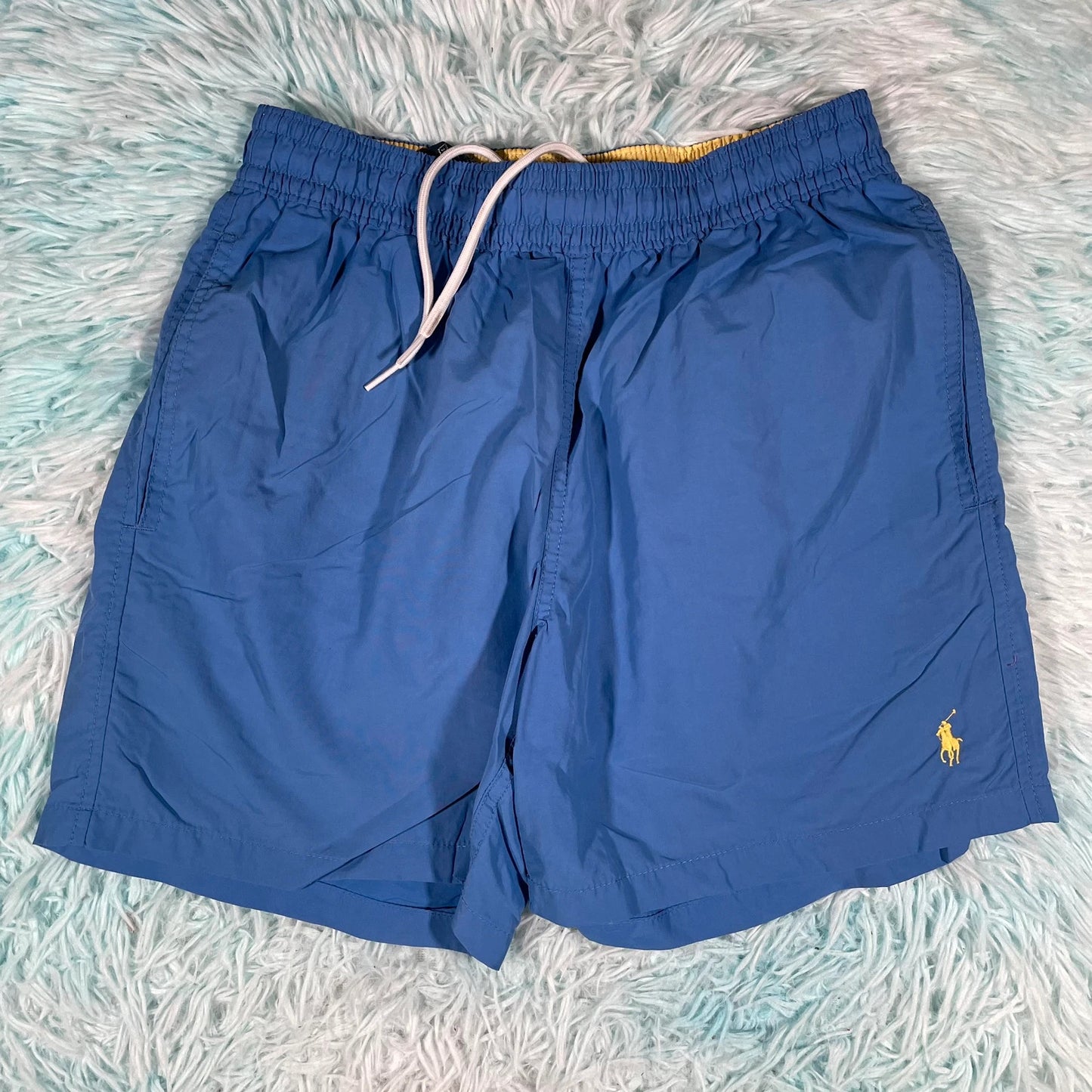 Blue Polo Ralph Lauren Swim Shorts - Small