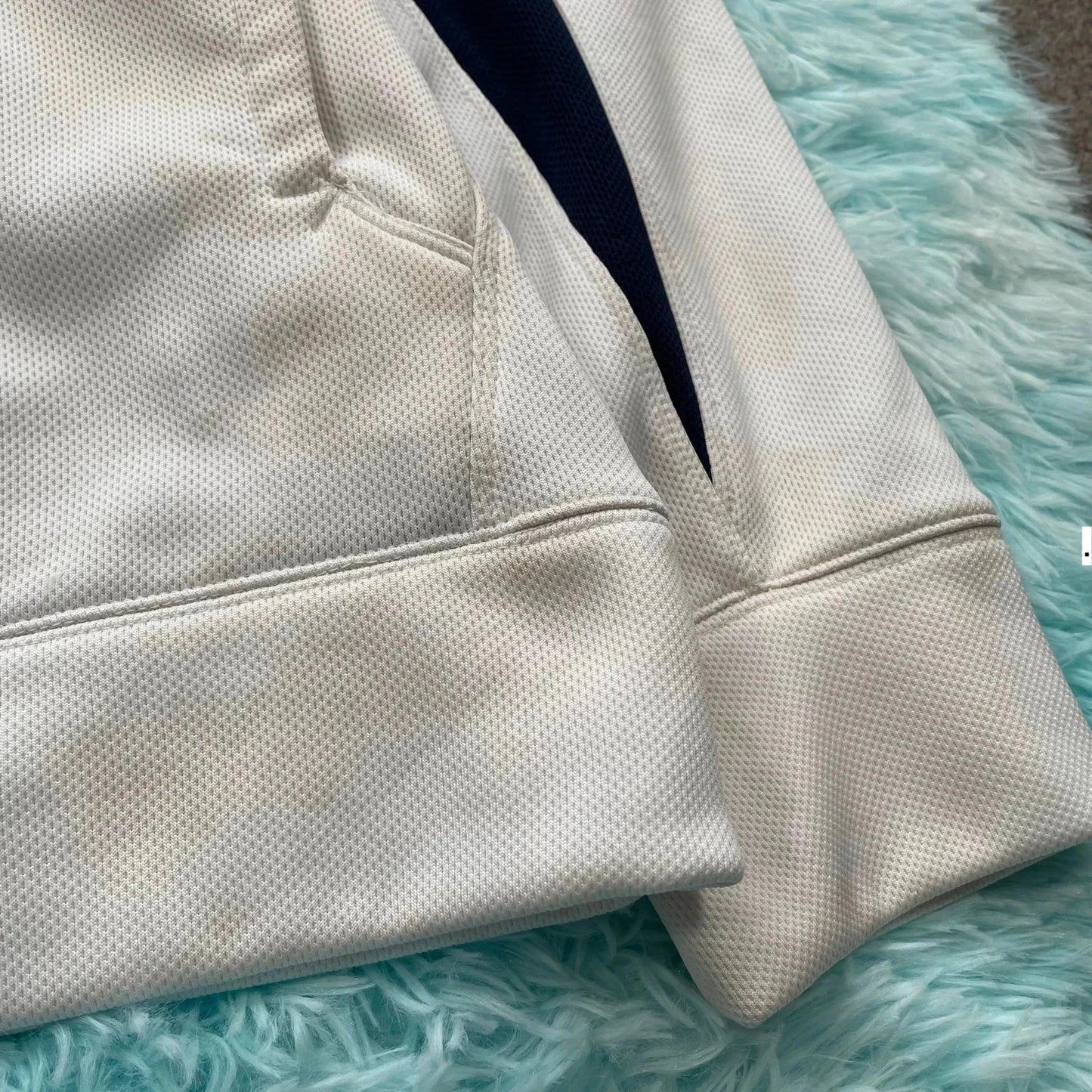 Vintage 00s White Denver Broncos Hoodie Spellout - Medium
