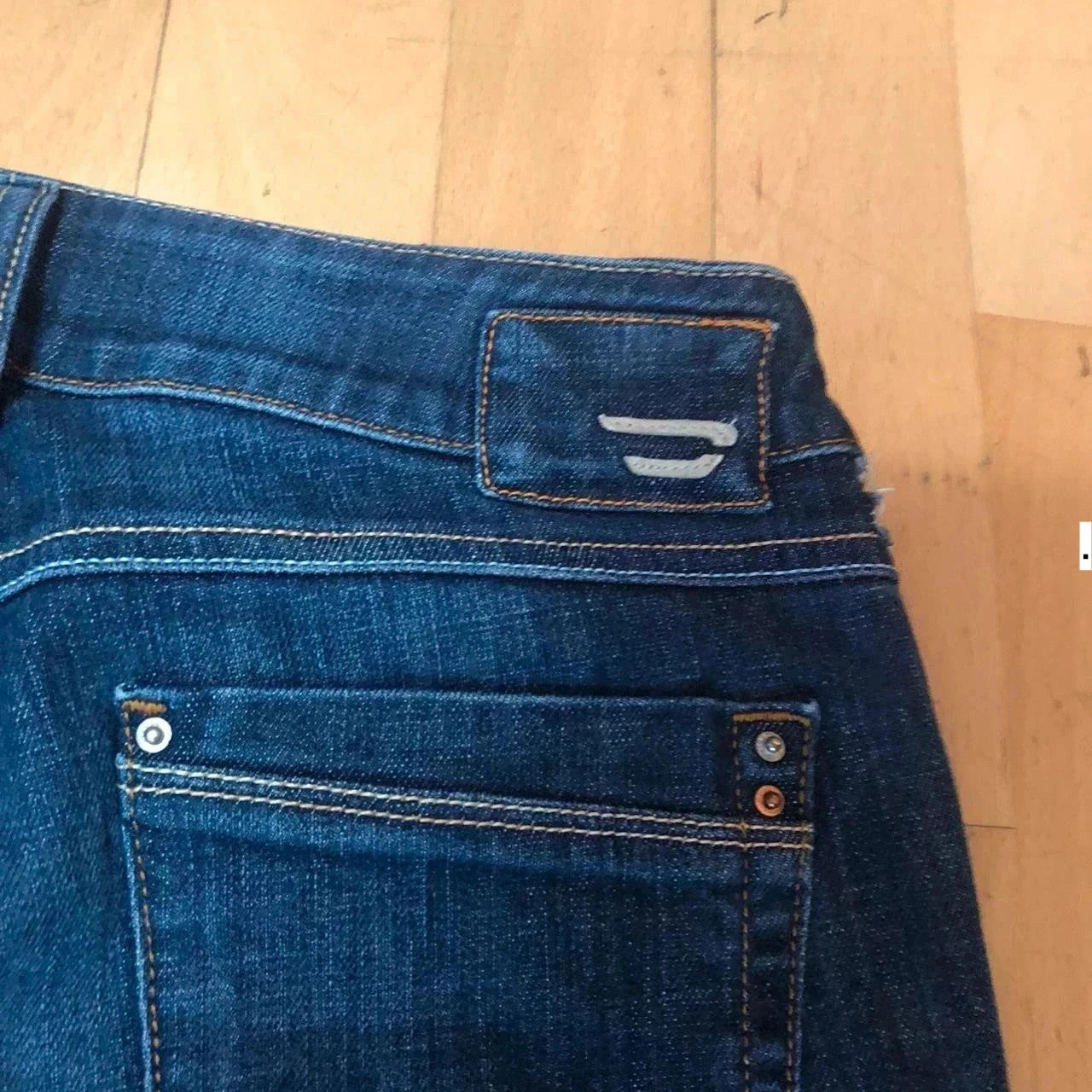 Vintage Y2K Navy Diesel Bootcut Jeans - 26W 30L