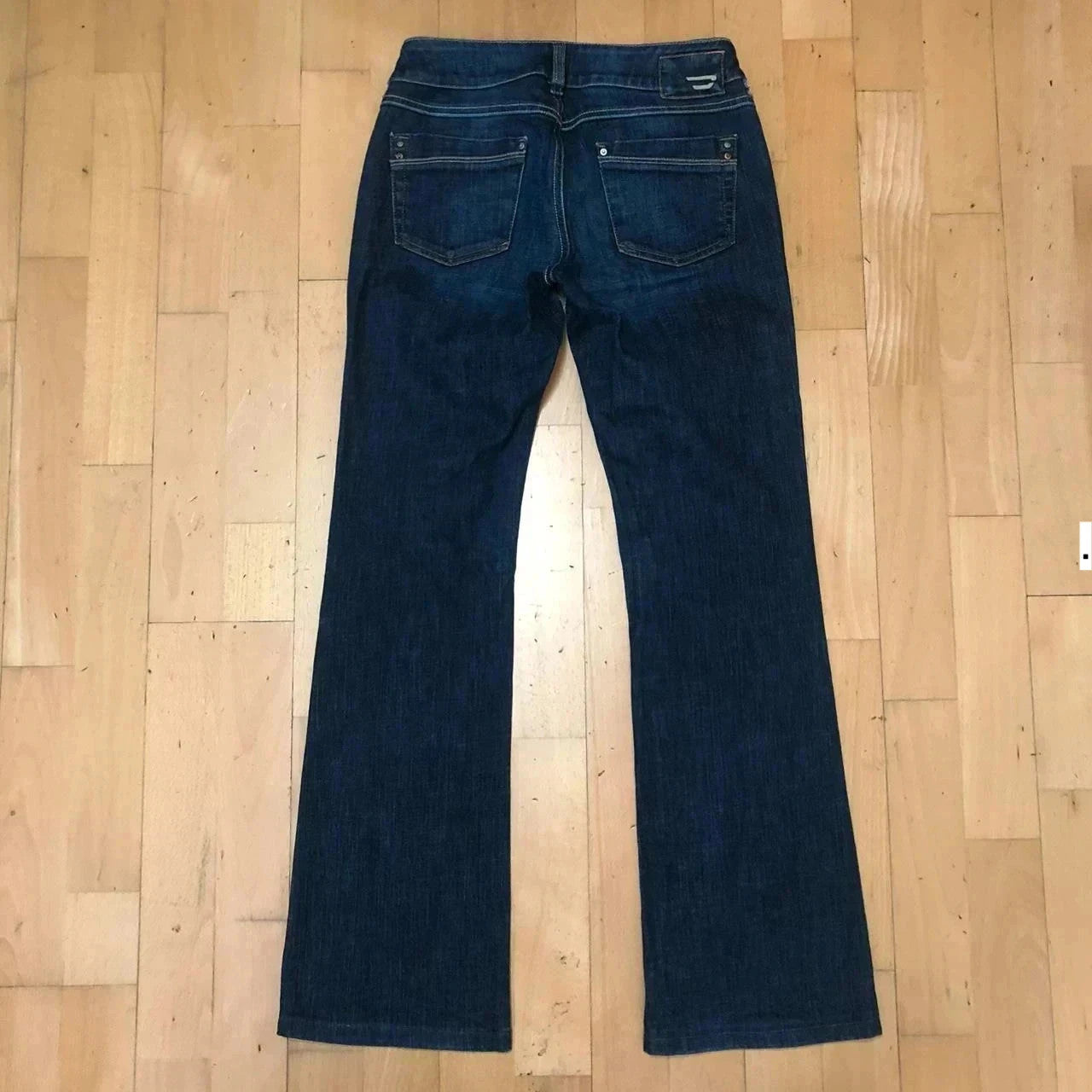 Vintage Y2K Navy Diesel Bootcut Jeans - 26W 30L