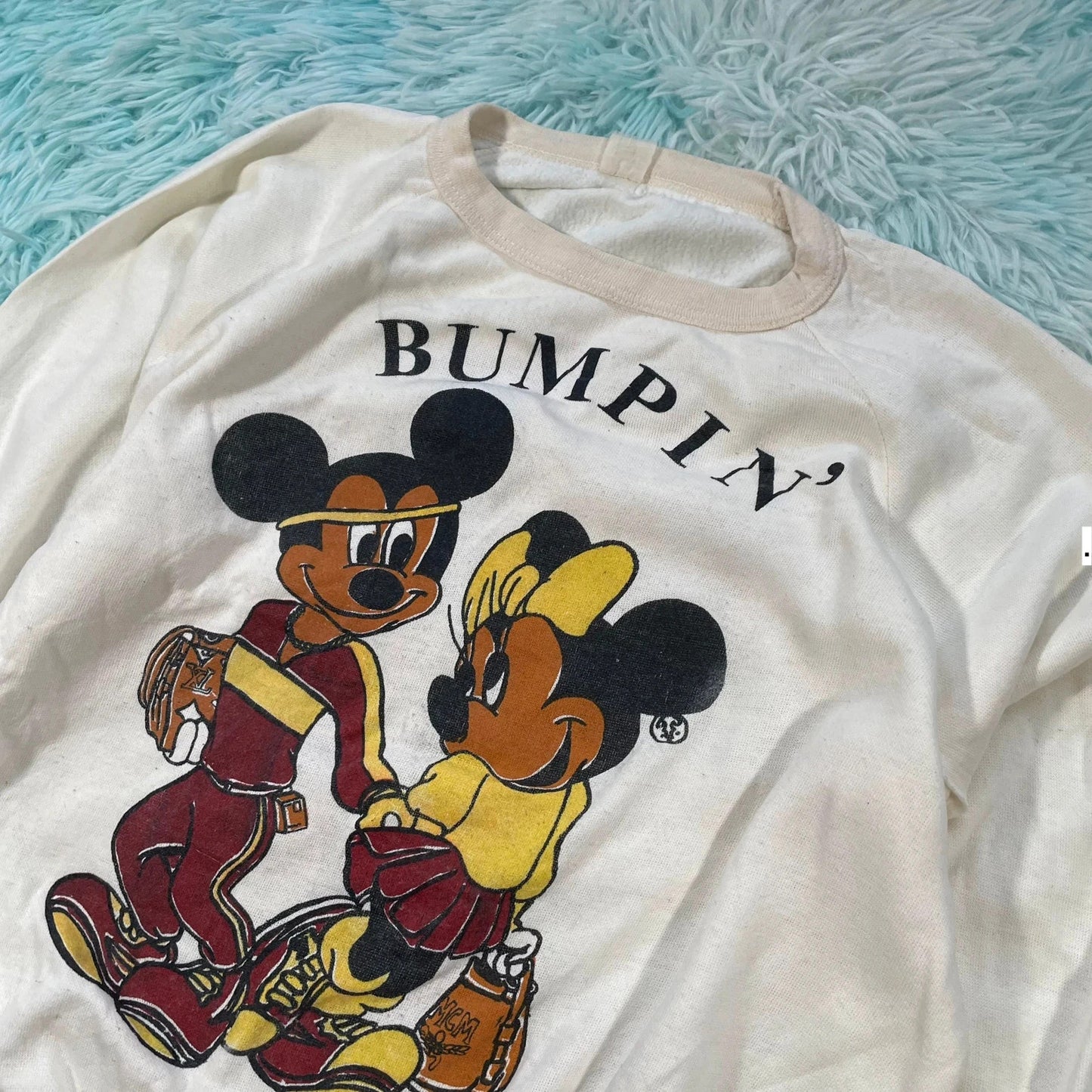 Vintage 80s Mickey Mouse Parody Sweatshirt- Small