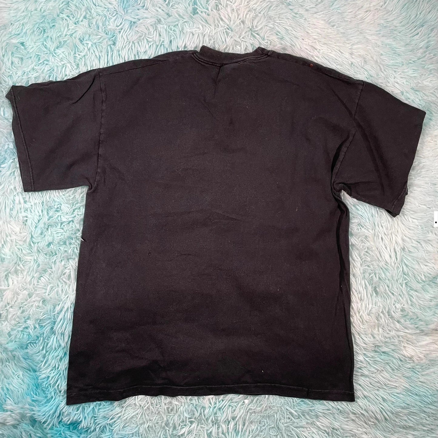 Vintage 90s Black Tech Graphic T Shirt - XL