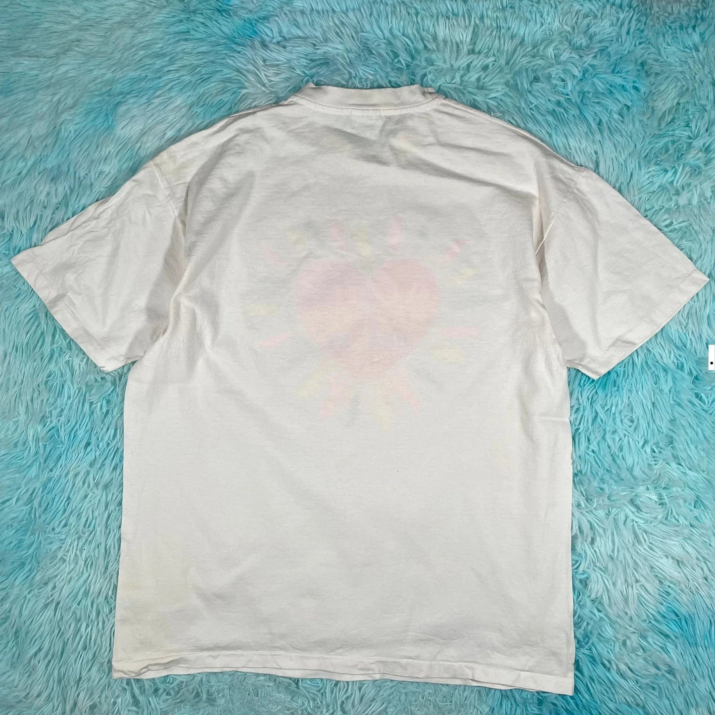 Vintage 90s White Achy Breaky Heart Graphic T Shirt - XL