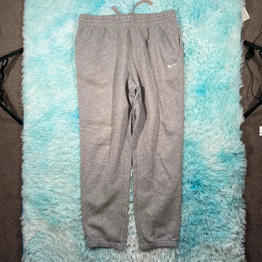 Grey Nike Joggers Jogging Bottoms - XL