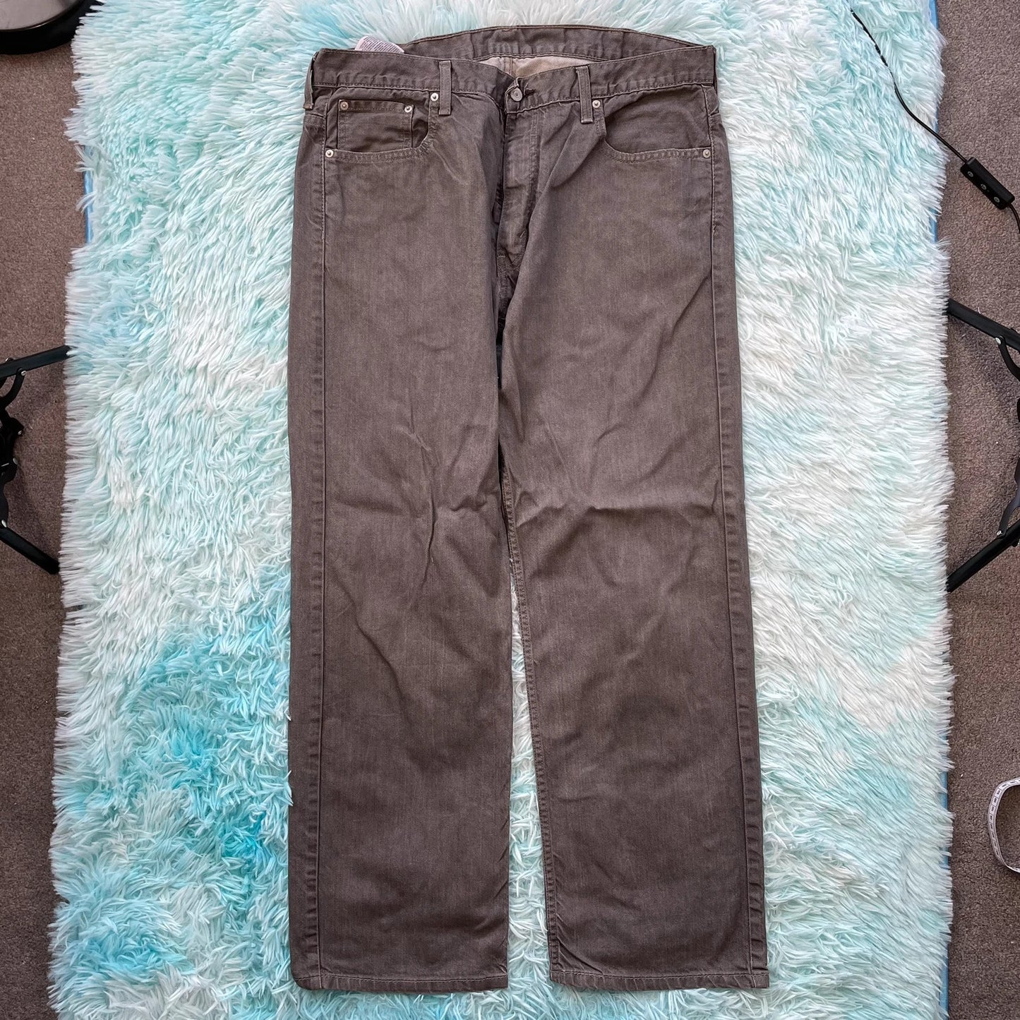Vintage Grey Levi’s 569 Jeans - 38W 34L