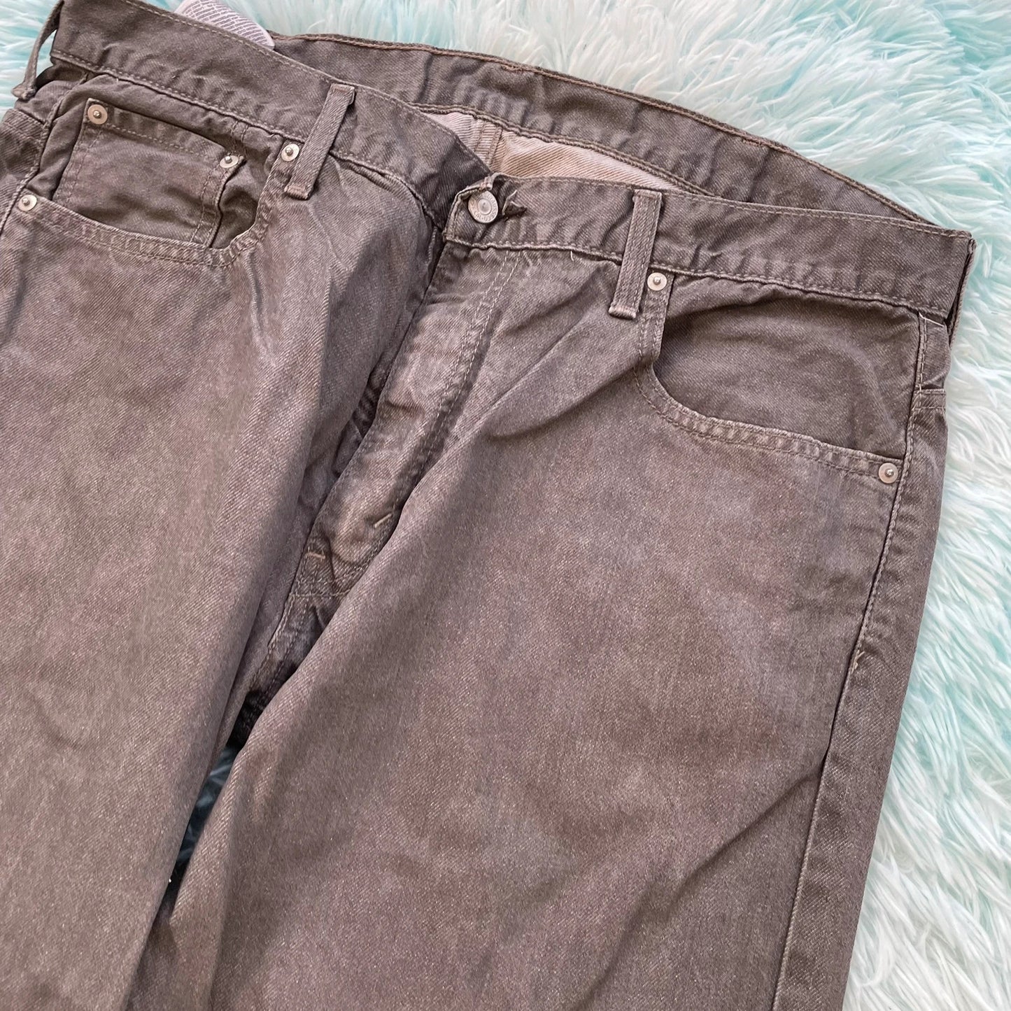 Vintage Grey Levi’s 569 Jeans - 38W 34L