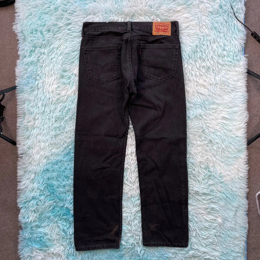 Vintage Black Levi’s 505 Jeans Straight Leg - 32W 30L