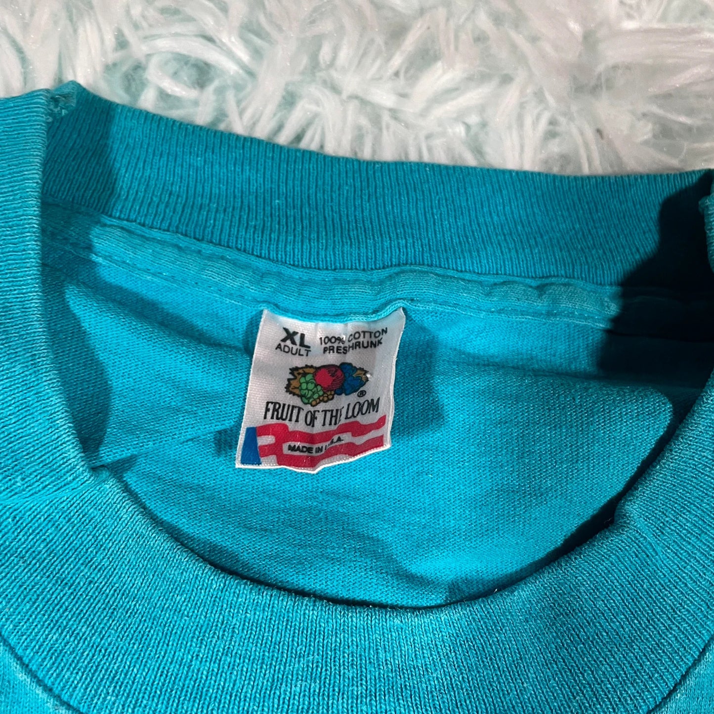 Vintage 90s Blue Spanish Comedy Graphic T Shirt - XL