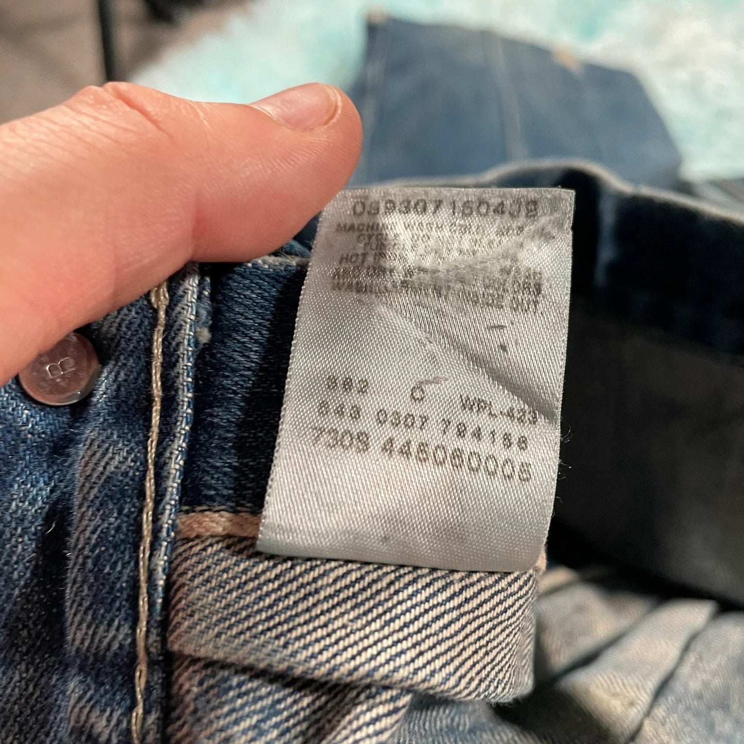 Vintage 00s Distressed Levi’s Denim Jacket Engineered - Small