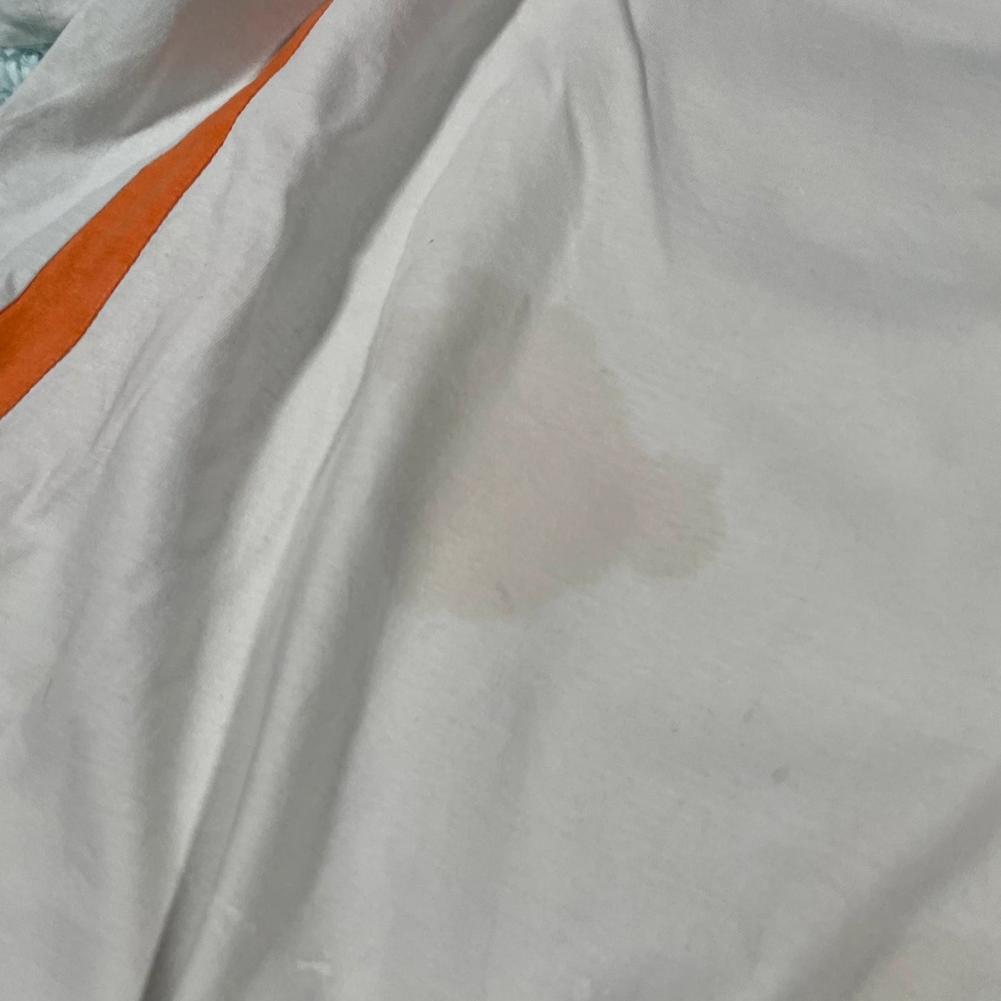 White & Orange Aston Martin Racing T Shirt - Large