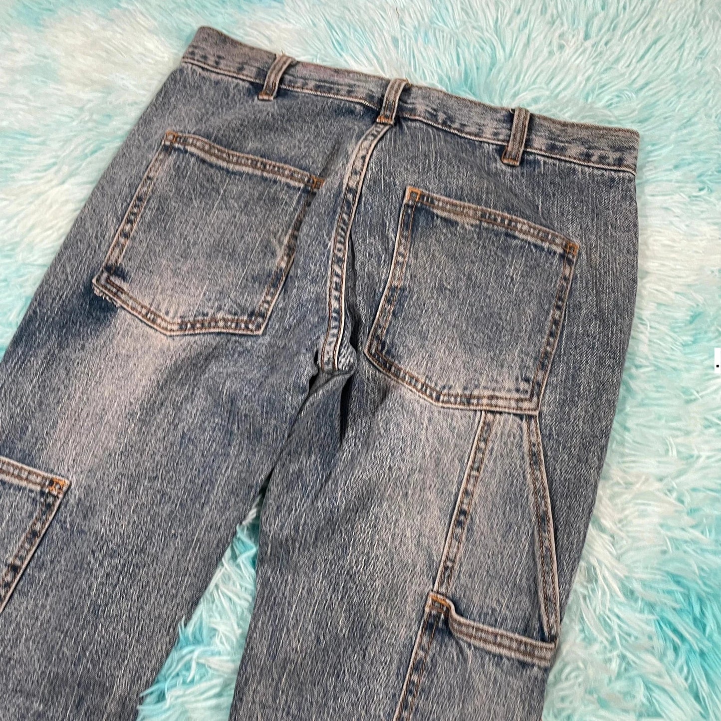 Vintage 00s Bootcut Worker Jeans - Small