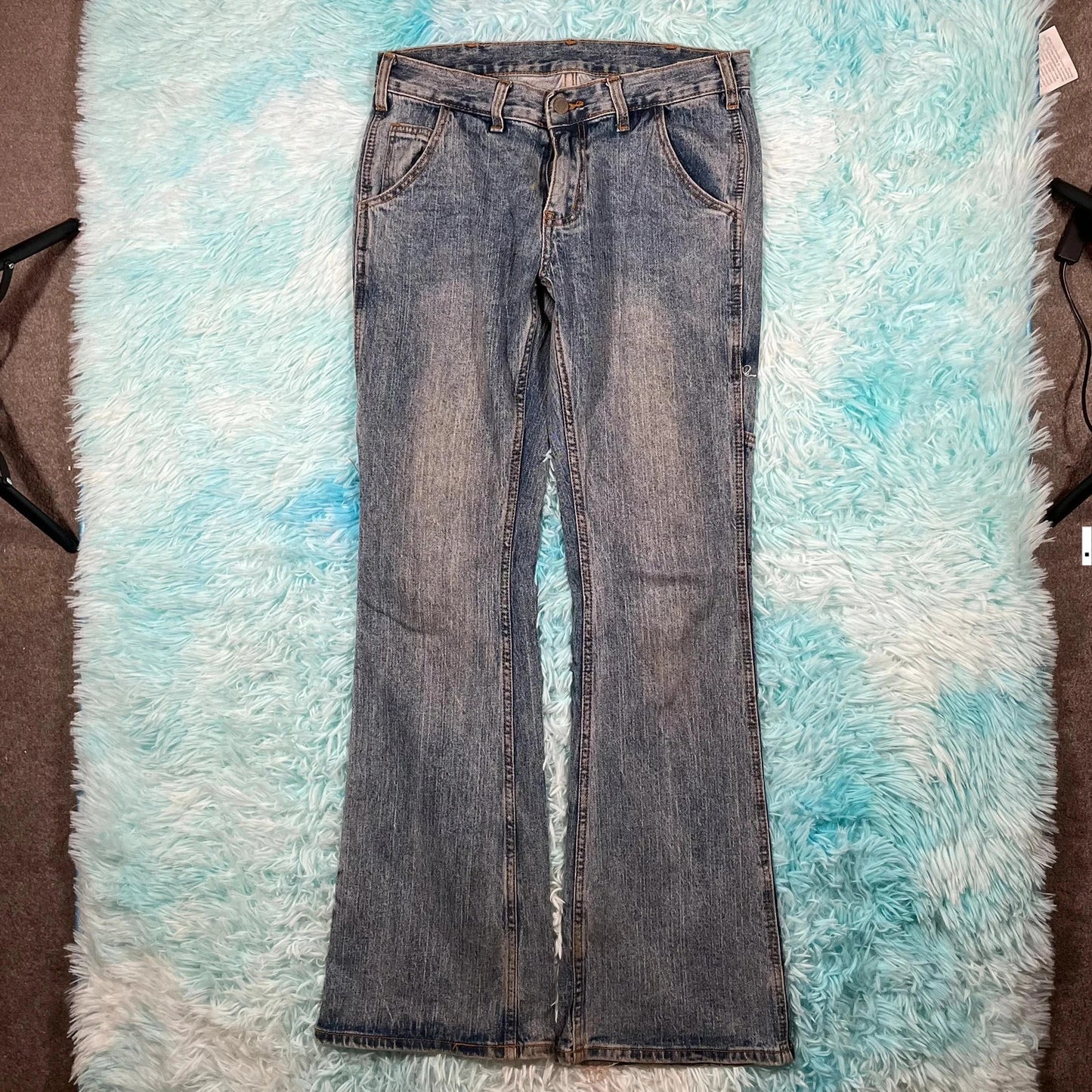 Vintage 00s Bootcut Worker Jeans - Small