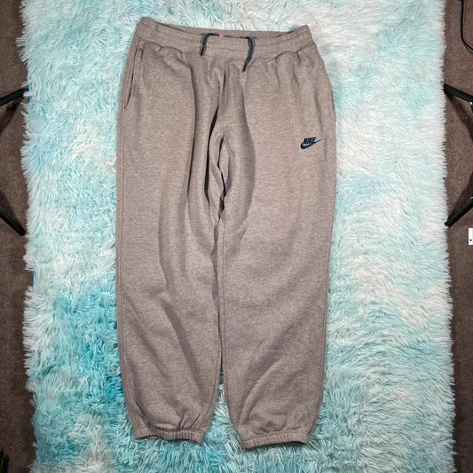 Grey Nike Joggers Jogging Bottoms - XL