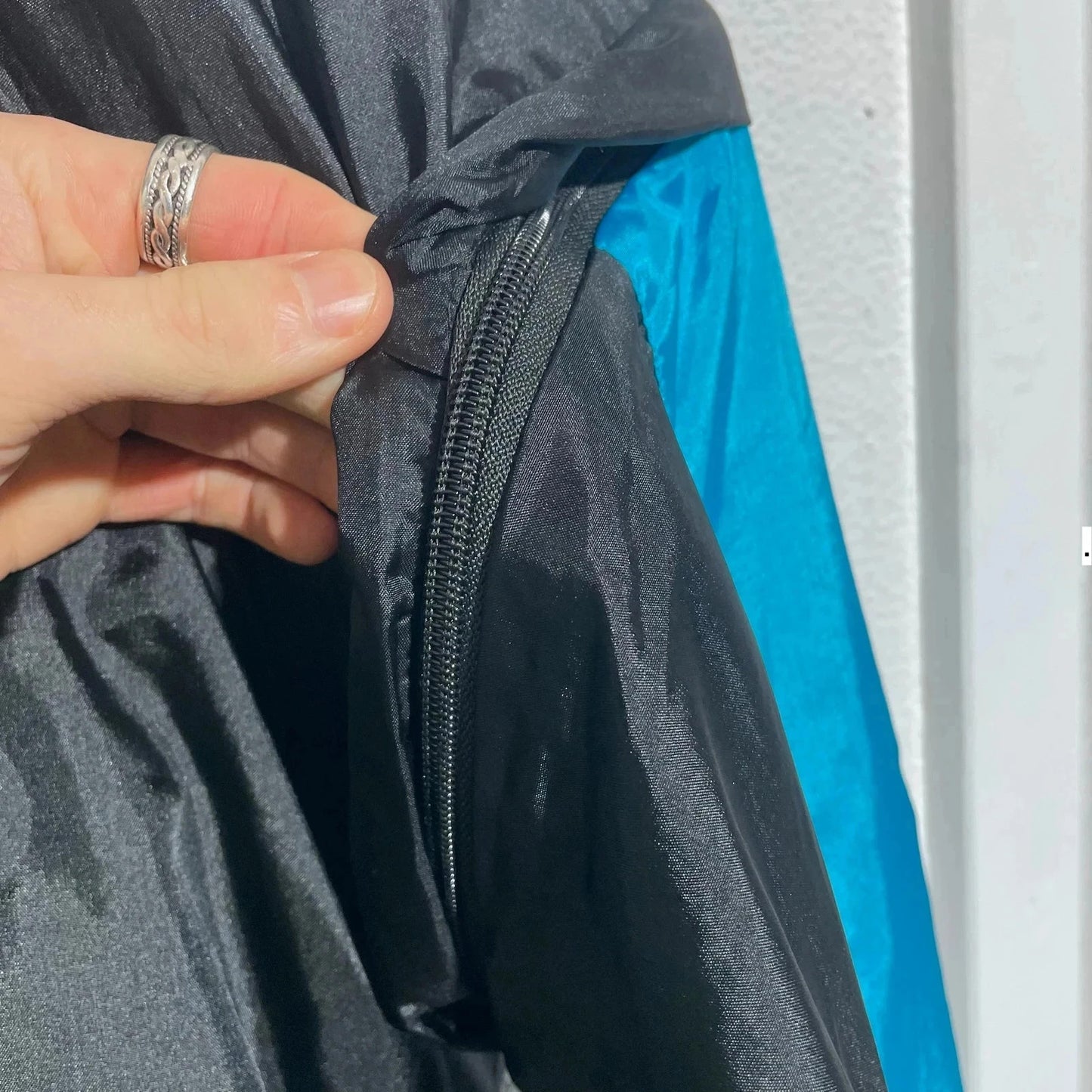 Vintage 80s Funky Shell Suit Track Jacket - Large