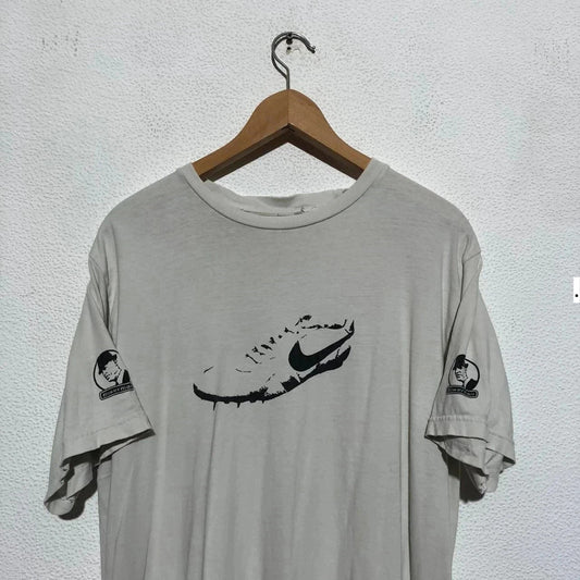 Vintage 90s White Nike Bowerman Tribute T Shirt - XL