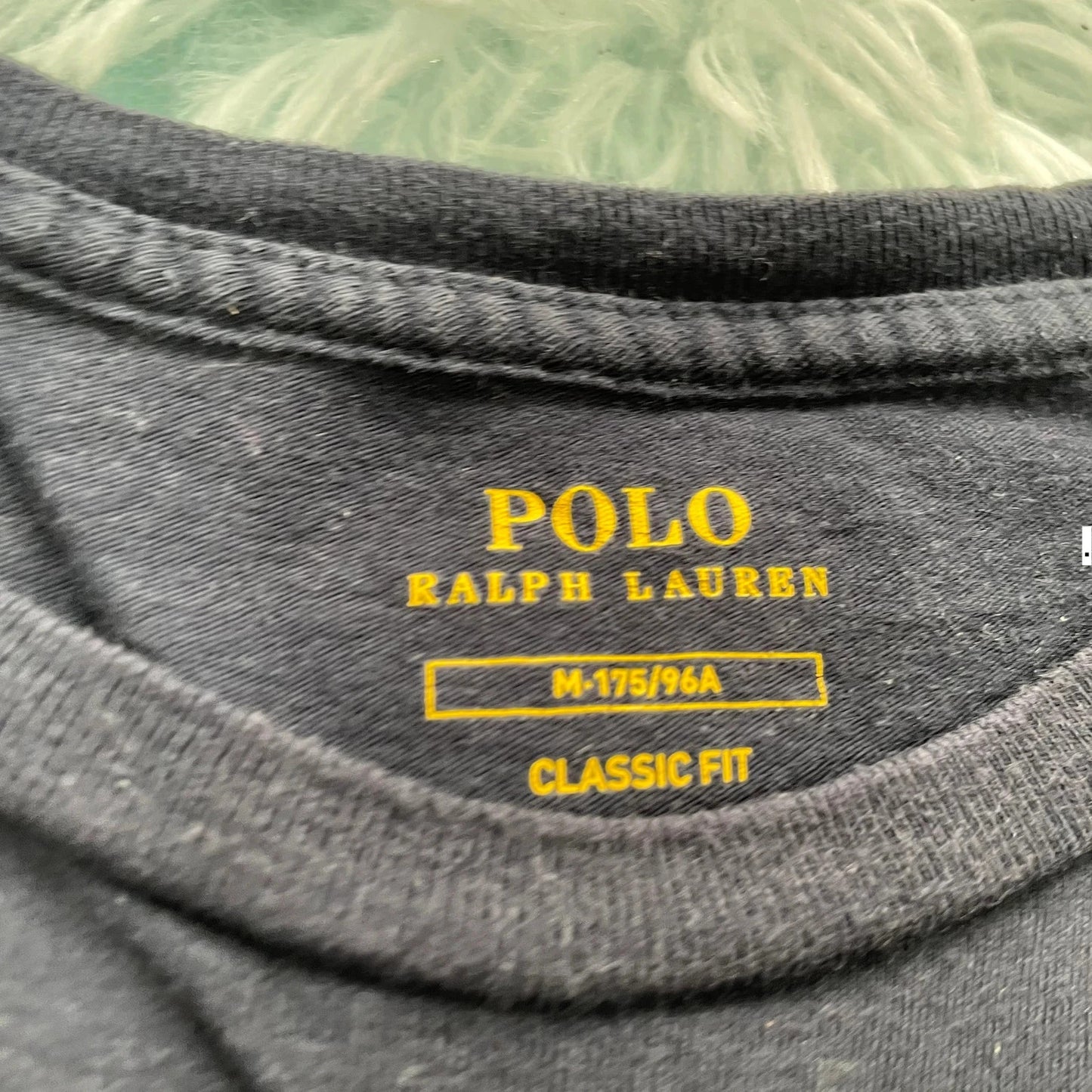 Navy Polo Ralph Lauren T Shirt - Medium